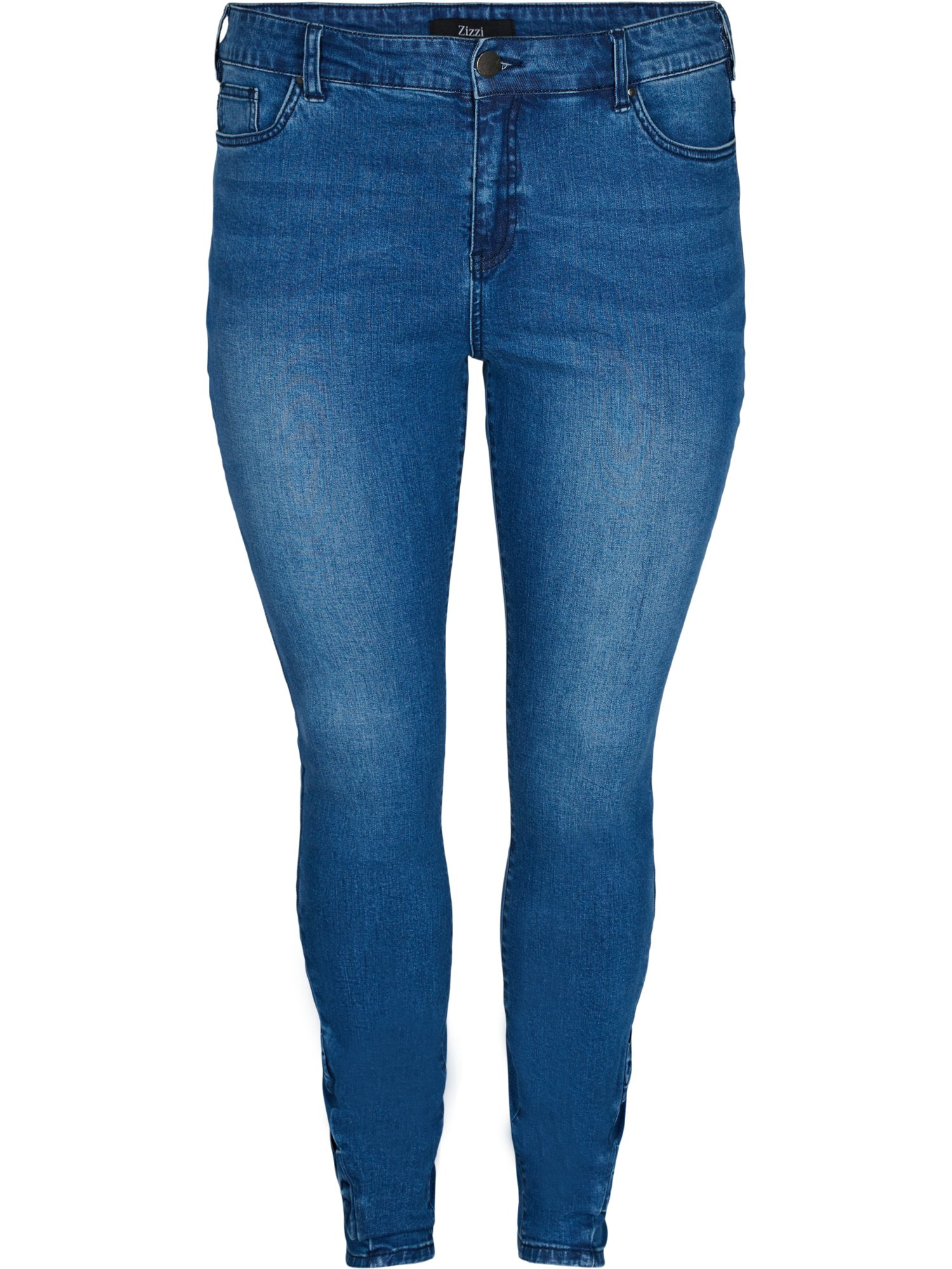 Abbigliamento Taglie comode Zizzi Jeans Amy in Blu 