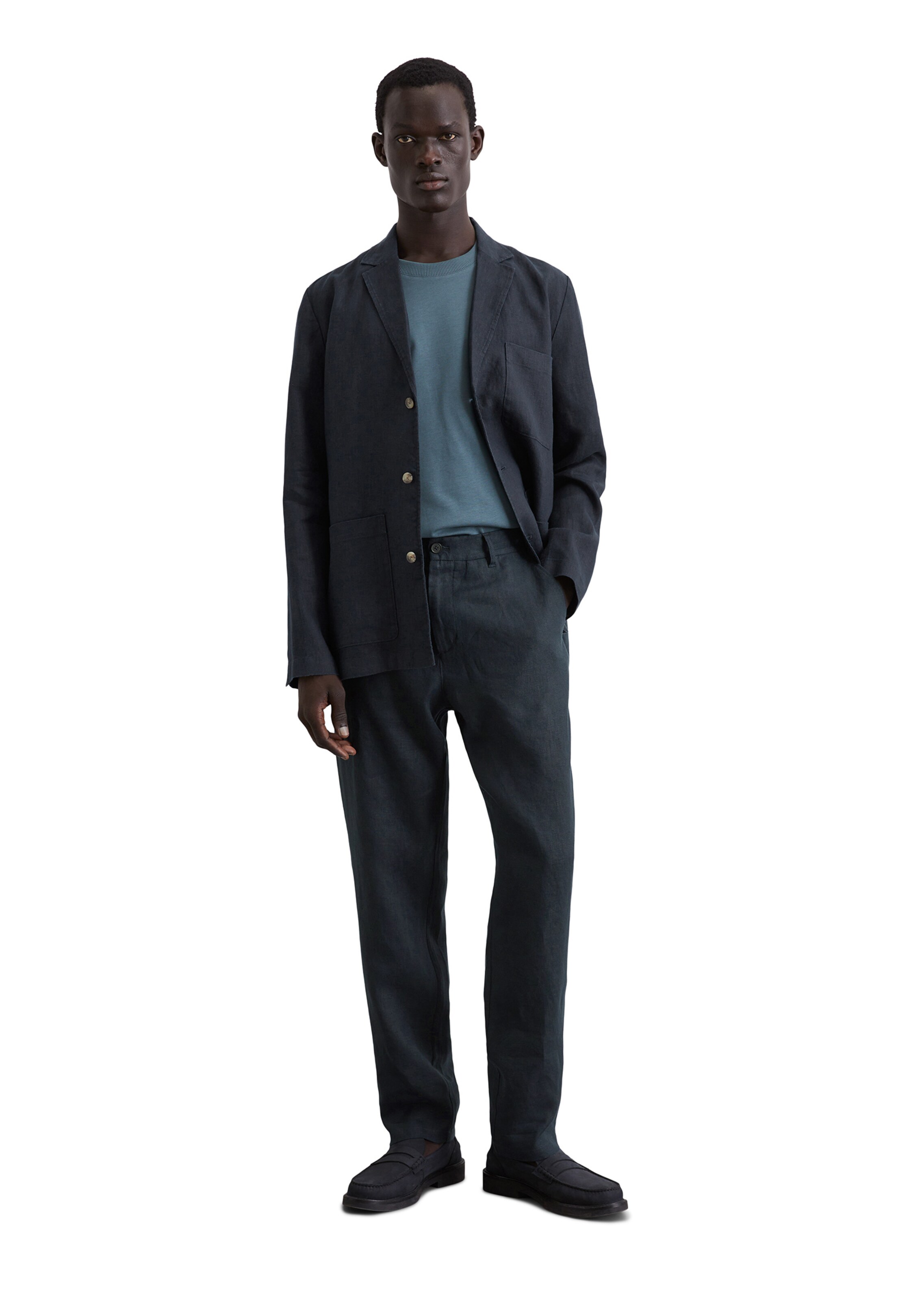 Marc O'Polo Comfort fit Colbert in Blauw