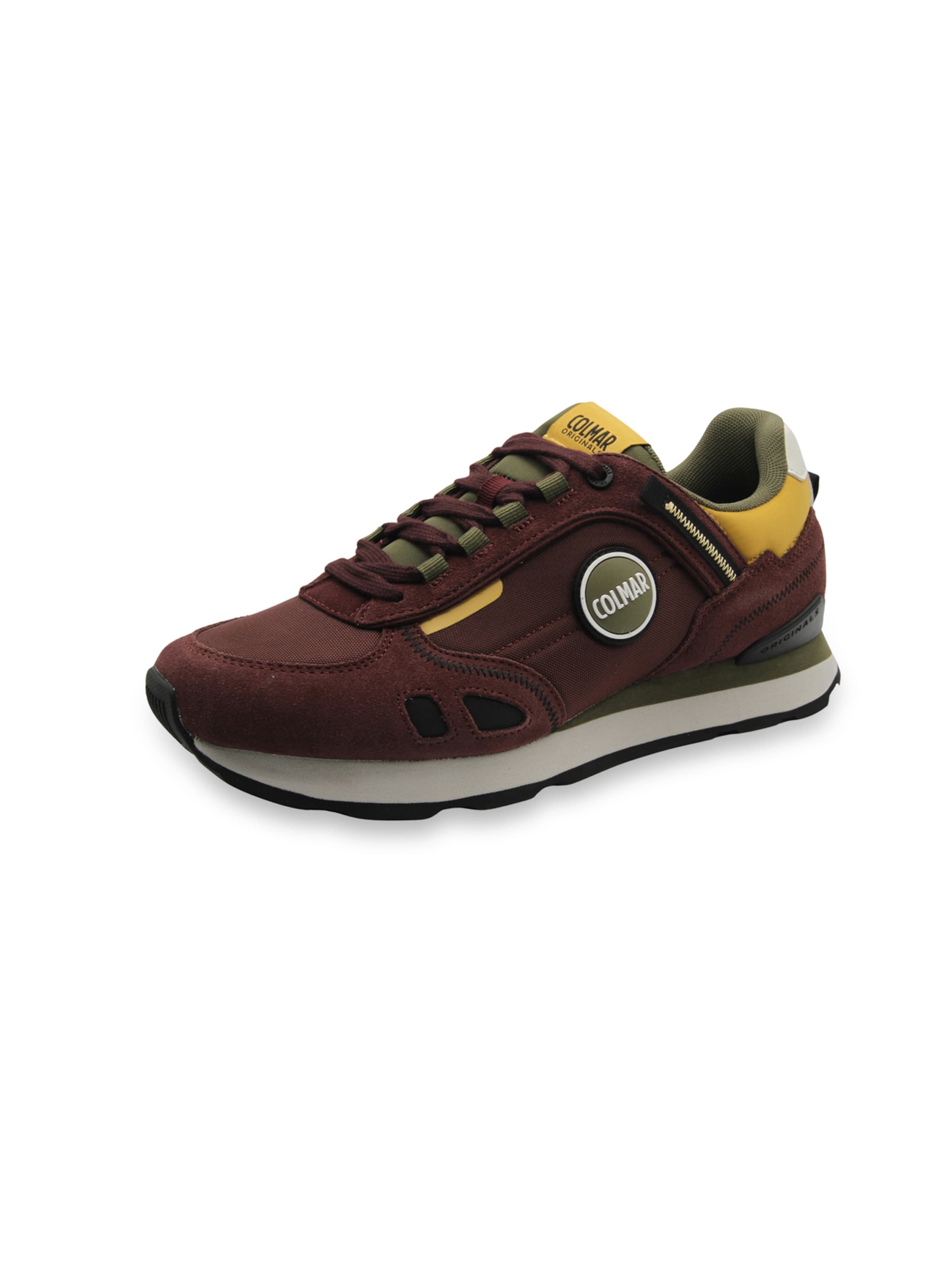 Colmar Platform trainers 'Travis' in Red: front