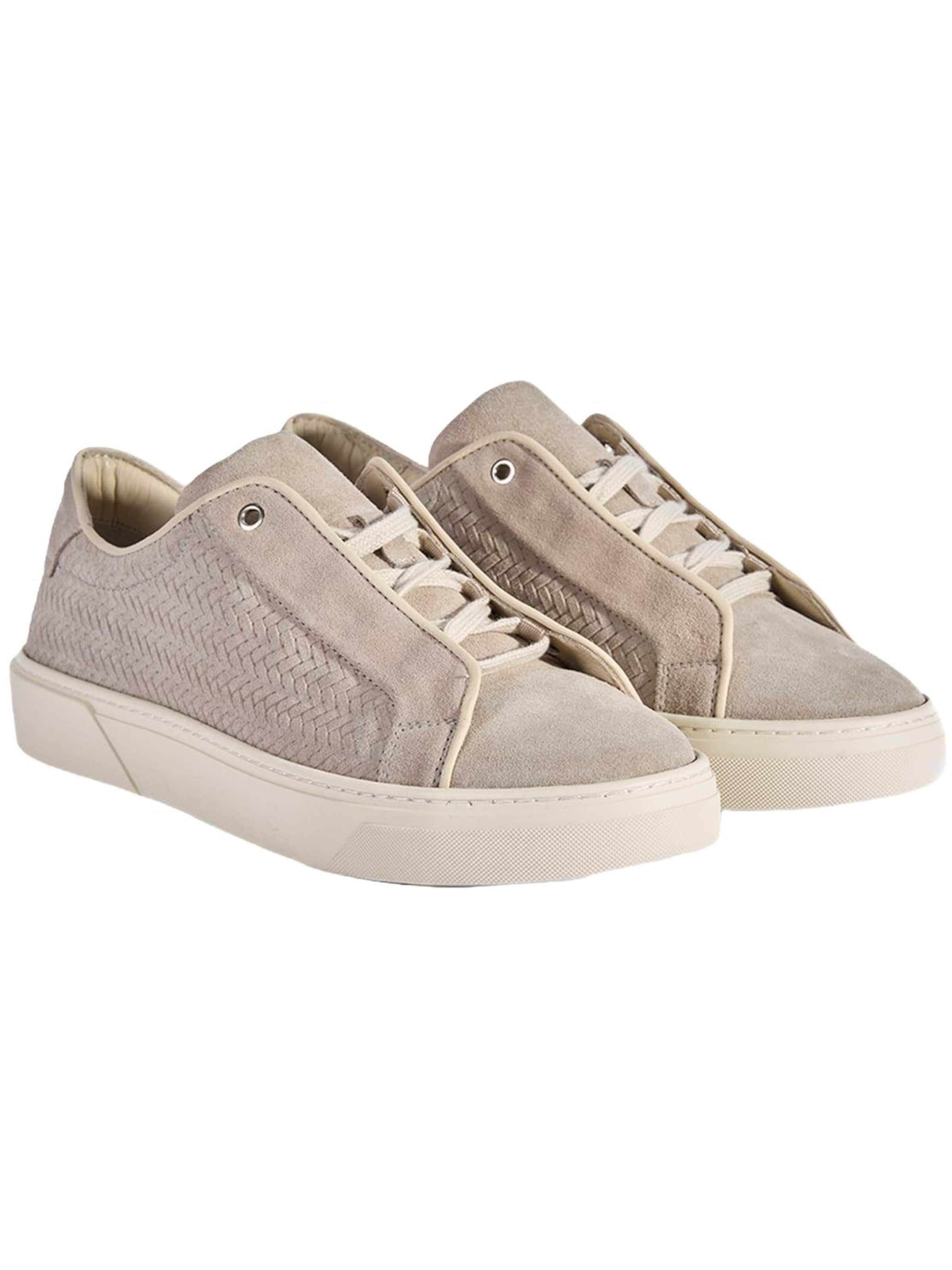 Desa Slip-on 'Schnürschuhe' in Beige: front