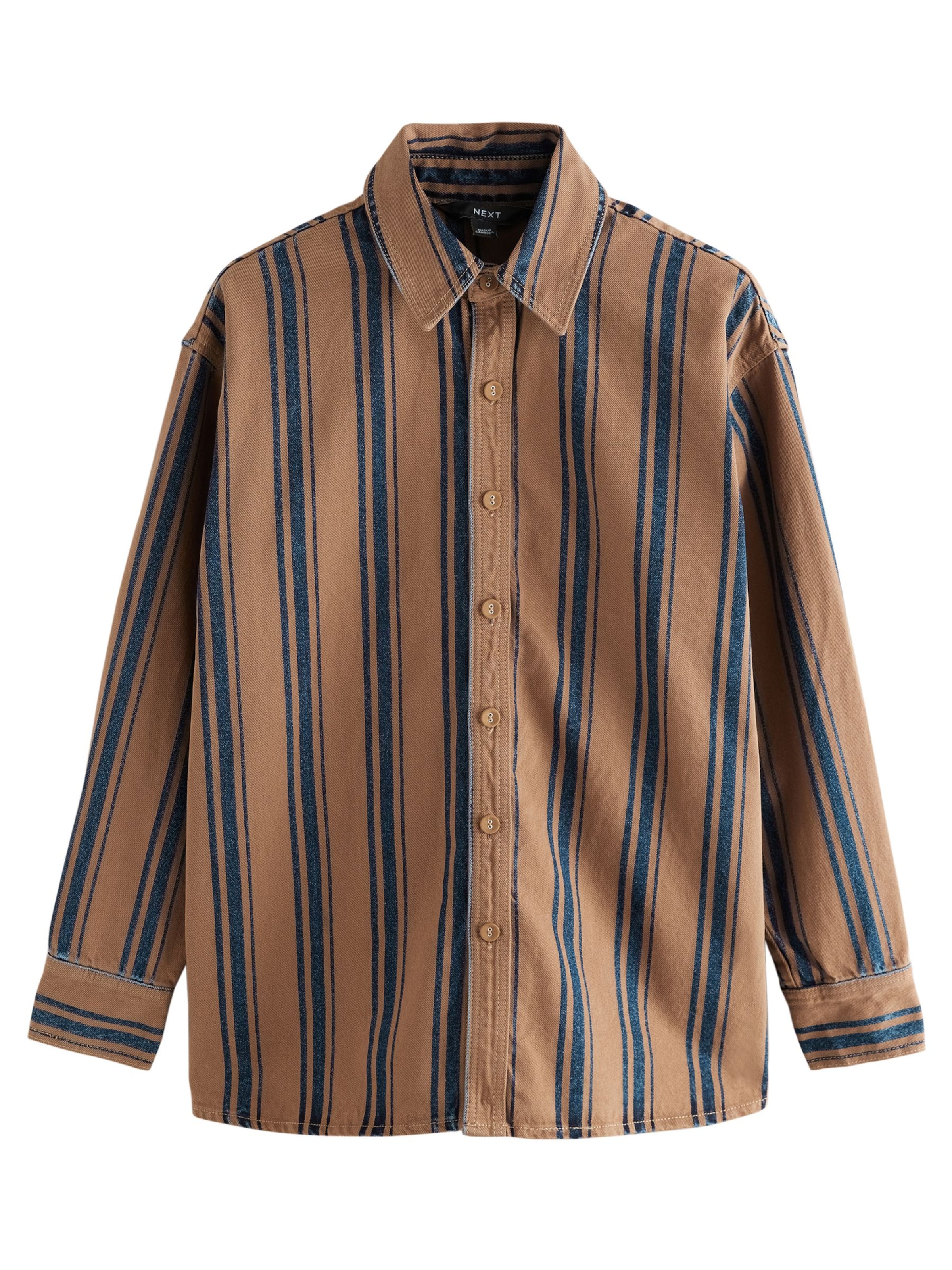 Chemisier Next en marron : devant