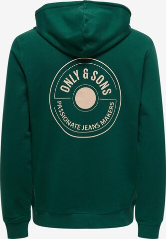 Only & Sons Sweatshirt 'ALBERTO' i grønn