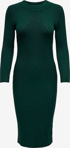 JDY Gebreide jurk in Groen: voorkant