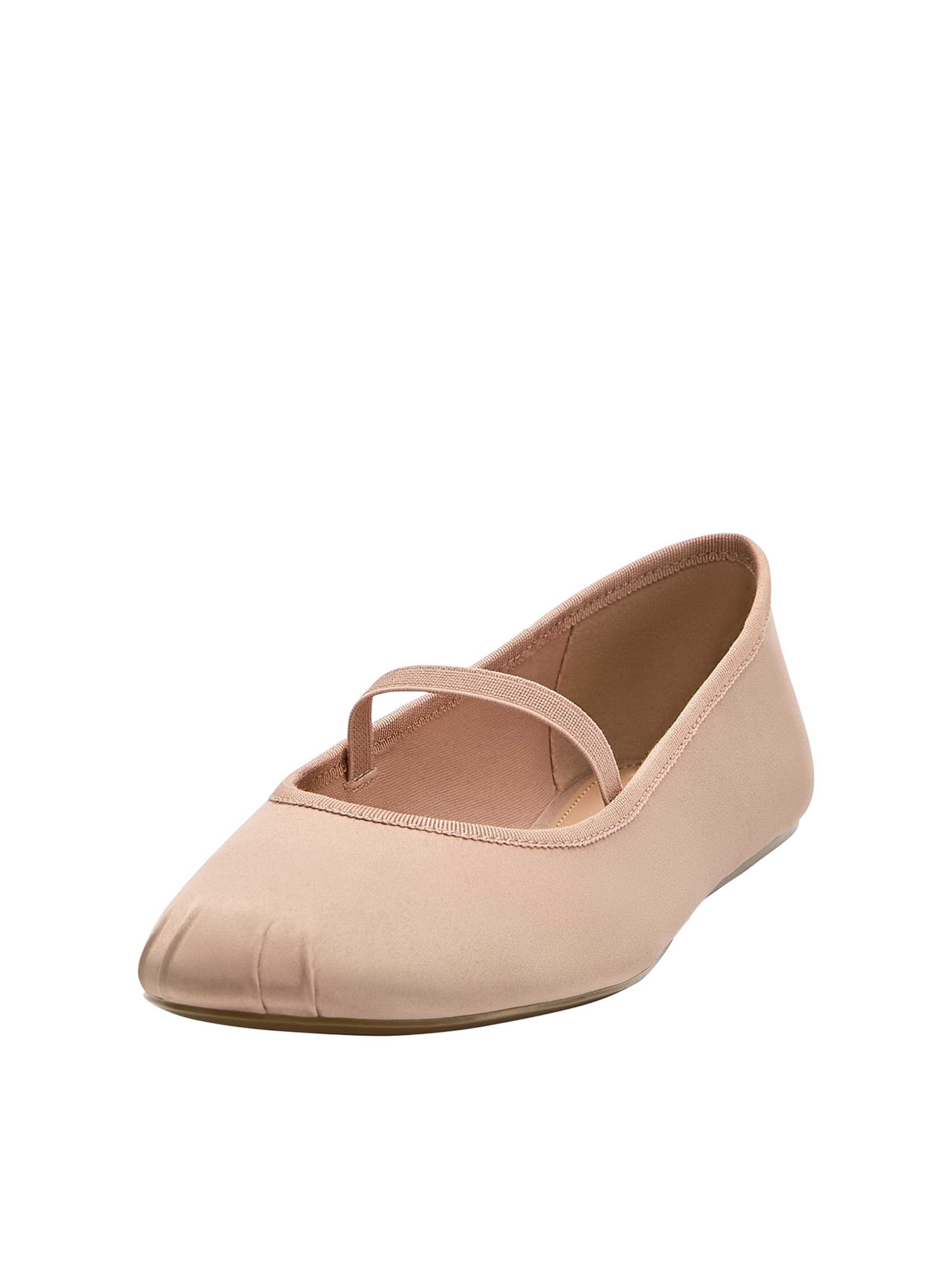 Pull&Bear Ballerinasko med rem i pink: forside