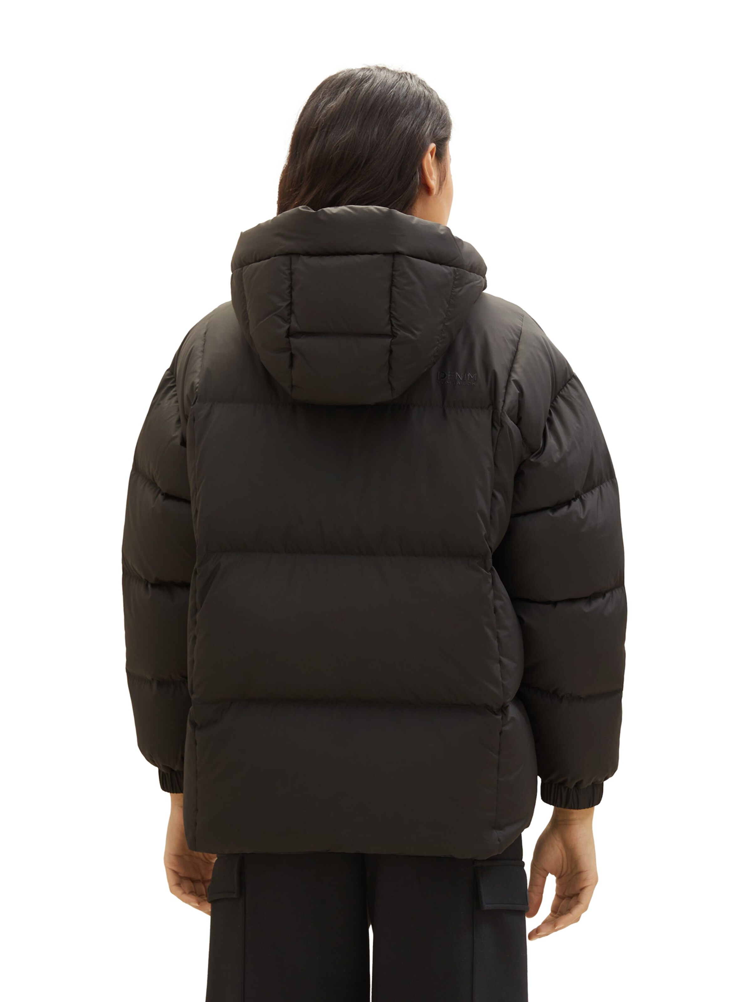 melns TOM TAILOR DENIM Ziemas jaka