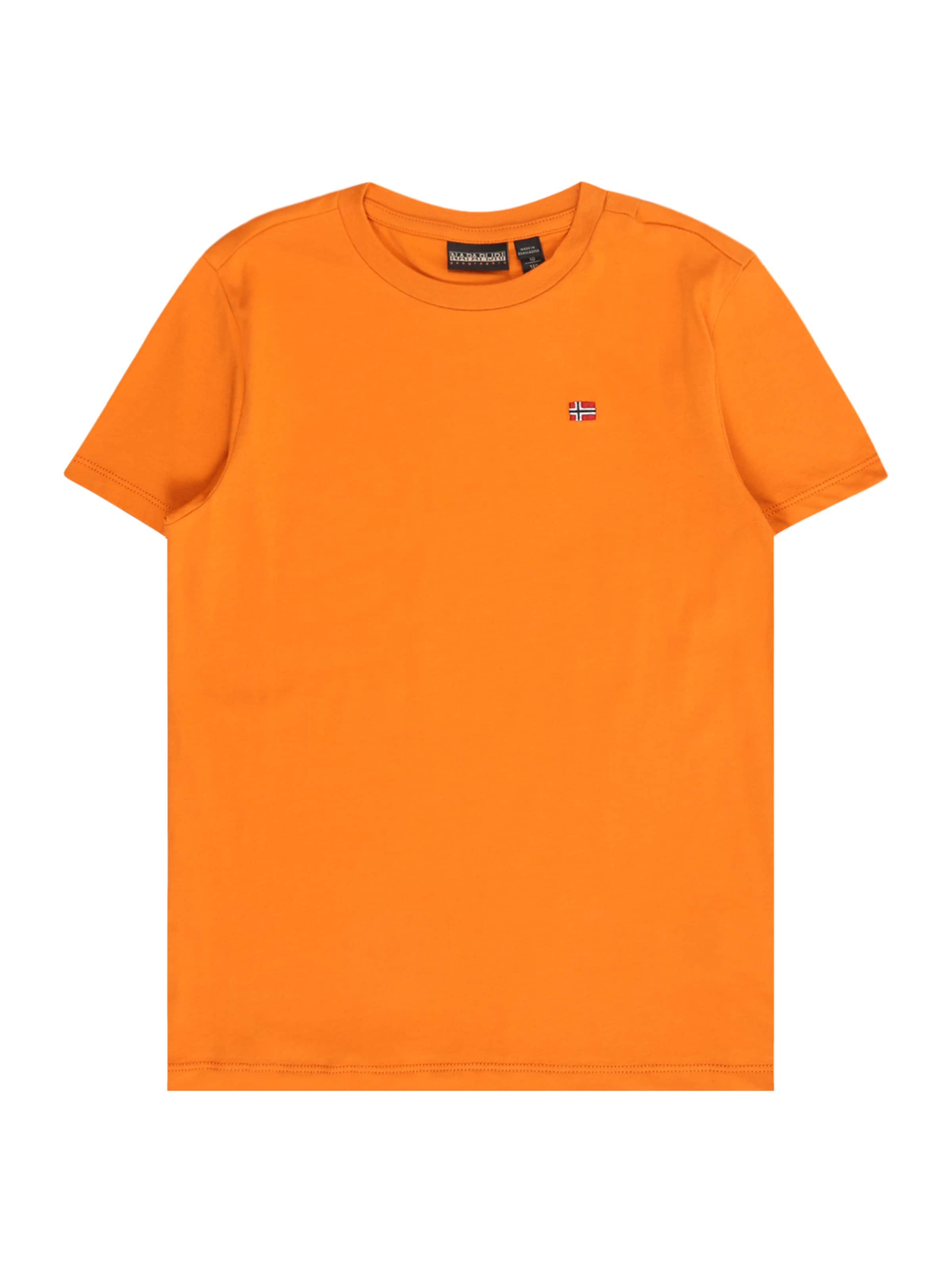 NAPAPIJRI Shirt 'Salis' in Orange: front