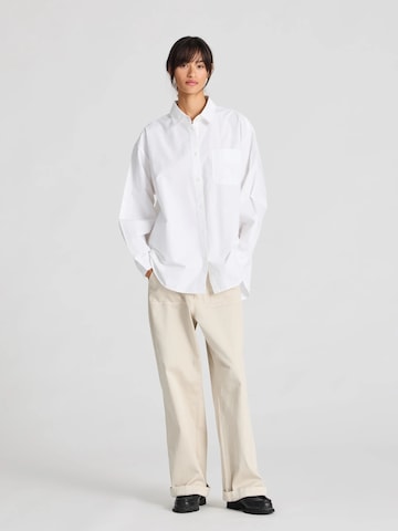 Gai+Lisva Shirt 'Astrid ' in Wit