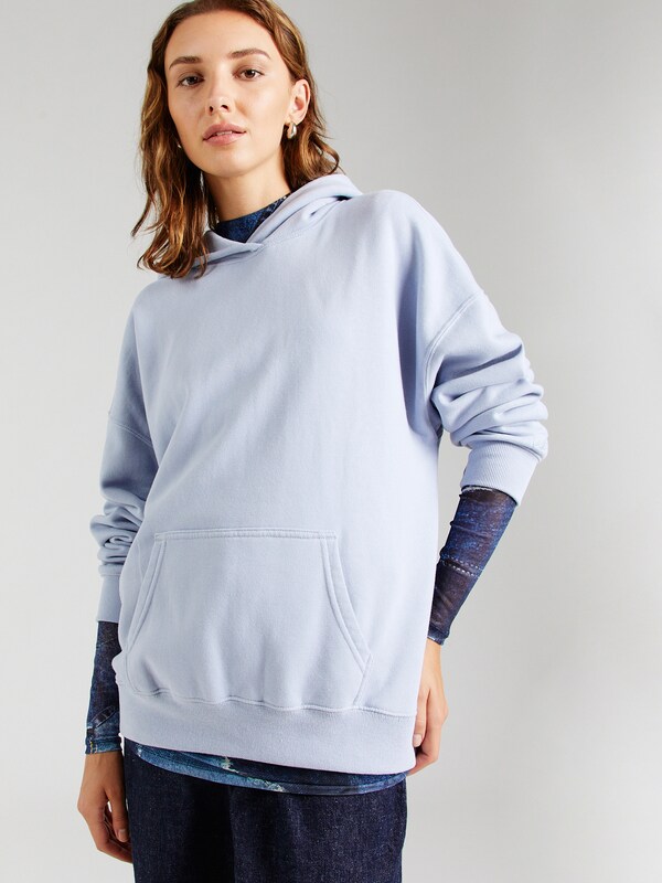 HOLLISTER Sweatshirt 'FEEL GOOD' in Dusty Blue