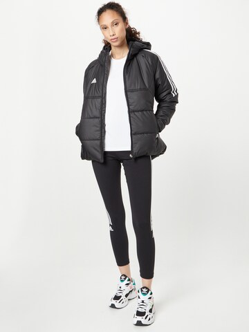 juoda ADIDAS SPORTSWEAR Sportinė striukė 'Condivo 22 Winter'