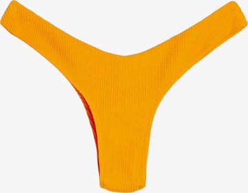Bershka Spodní díl plavek – oranžová: přední strana