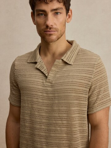 DAN FOX APPAREL Тениска 'Jon' в бежово