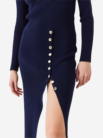 Abito in maglia di Bianco Lucci in blu