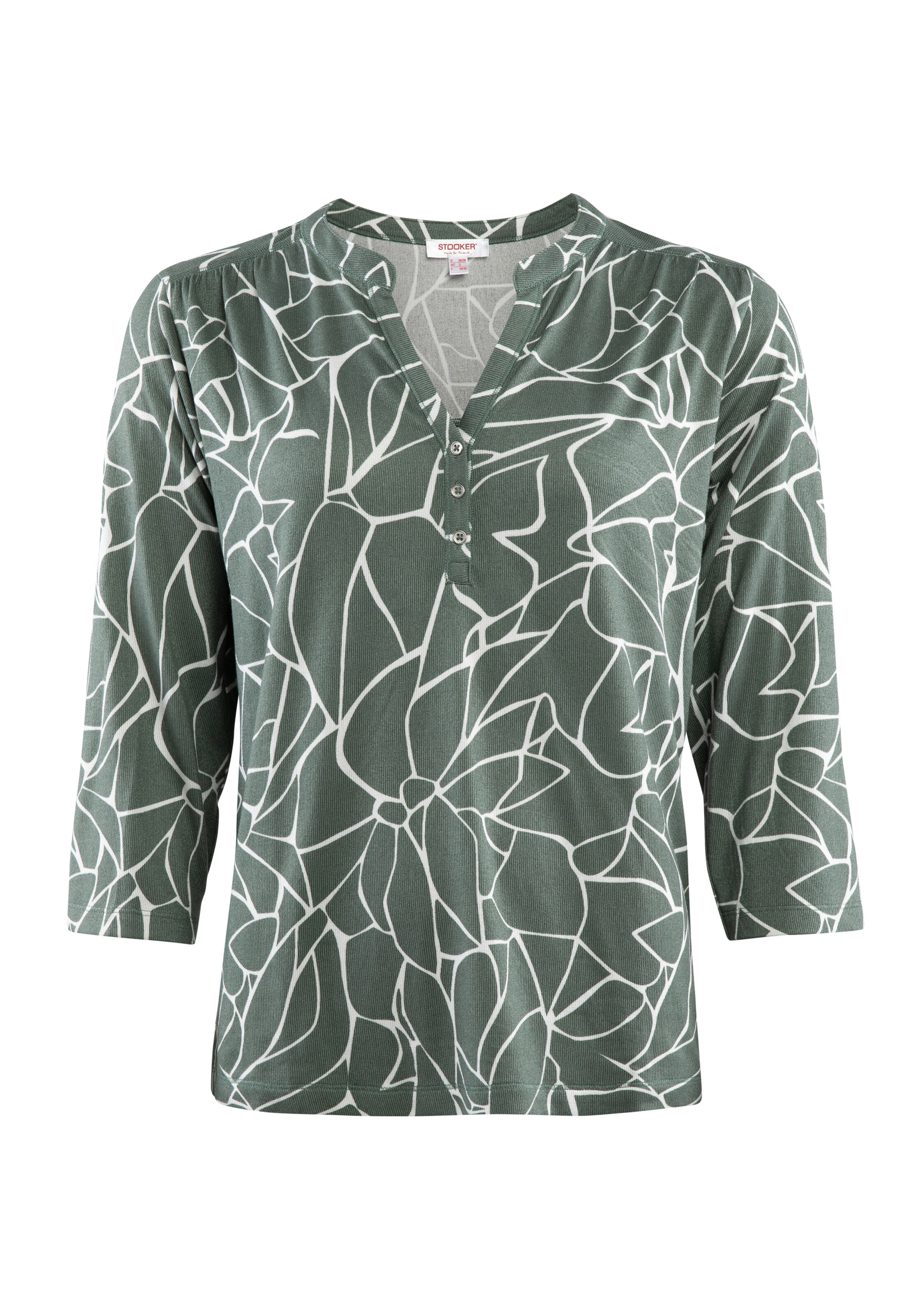 Chemisier STOOKER WOMEN en vert : devant