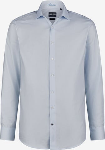 Chemise HECHTER PARIS en bleu : devant