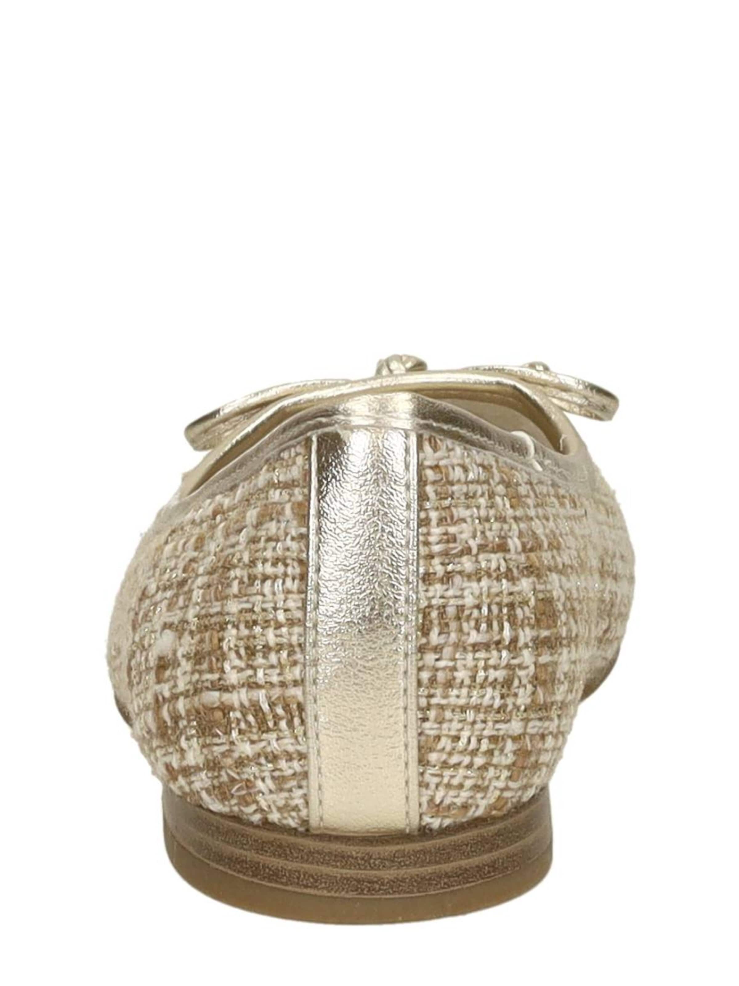 MARCO TOZZI Ballerina 'Ballerina's' in Beige