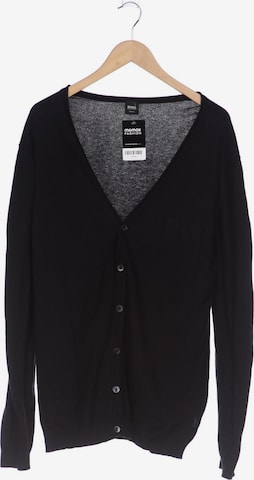 BOSS Black Strickjacke XXL in Schwarz: predná strana