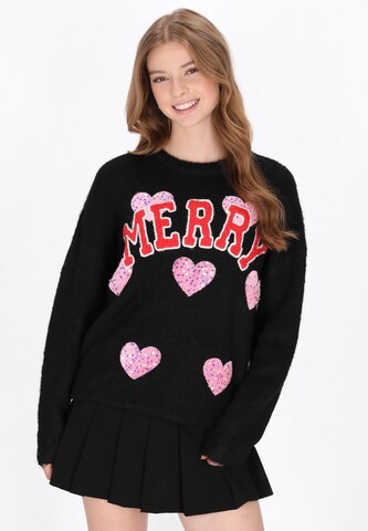 MYMO Sweater in Black: front