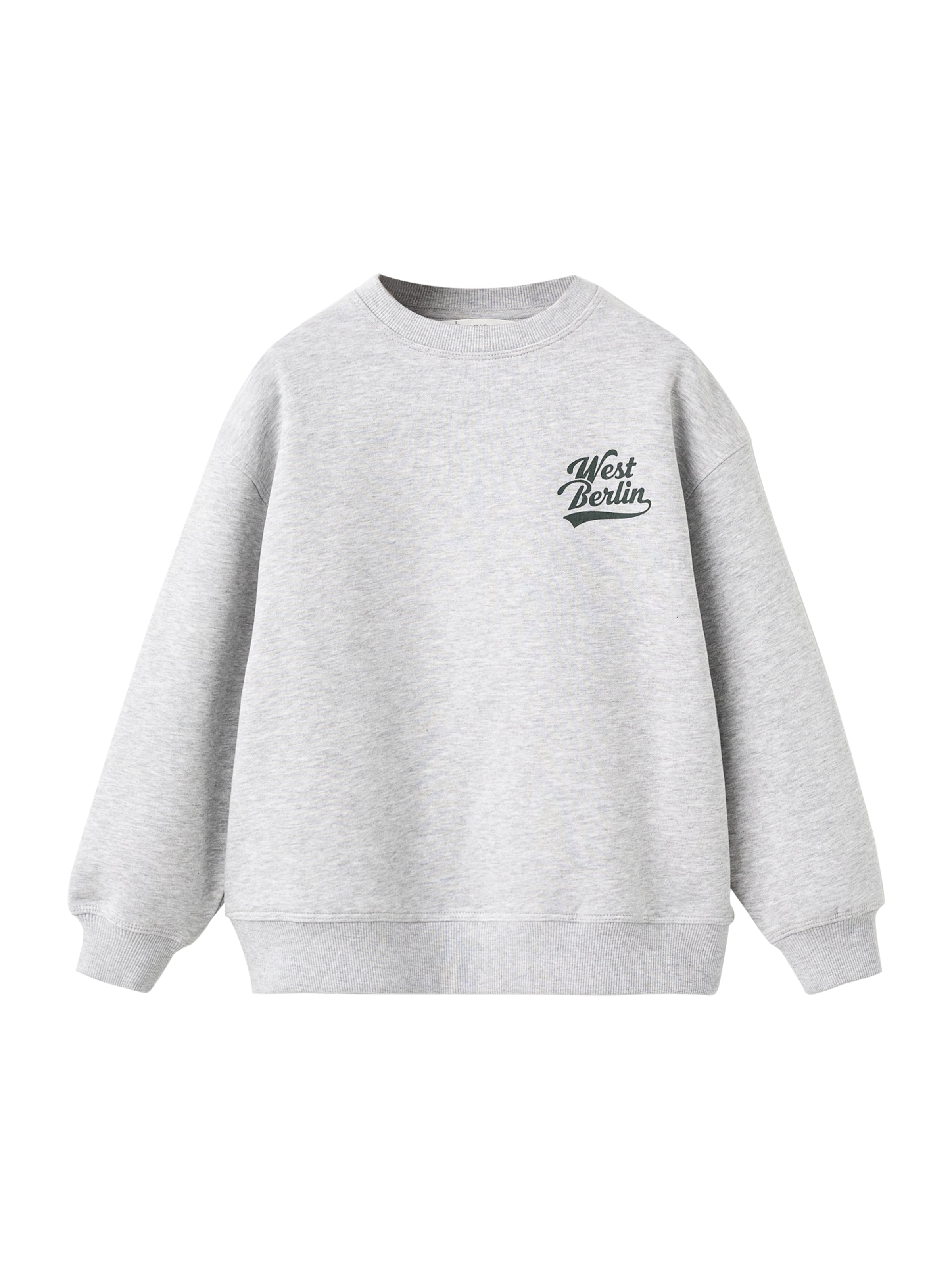 MANGO KIDS Collegepaita 'BERLIN' värissä harmaa: etupuoli