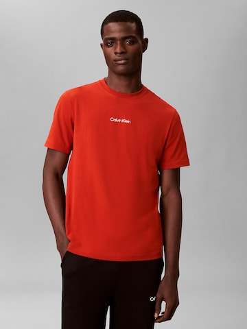 Calvin Klein Sport T-Shirt in Rot: Vorderseite