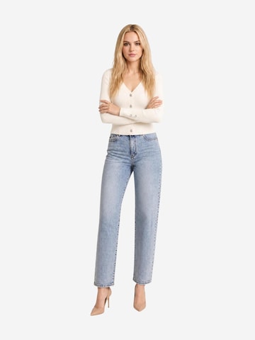 GUESS Knit cardigan 'ELLIE' in White