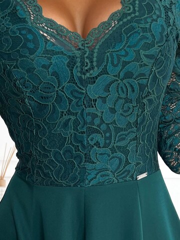 Numoco Evening Dress 'Maxikleid Amber' in Green
