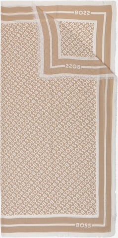 BOSS Shawl 'Laik' in Beige: front