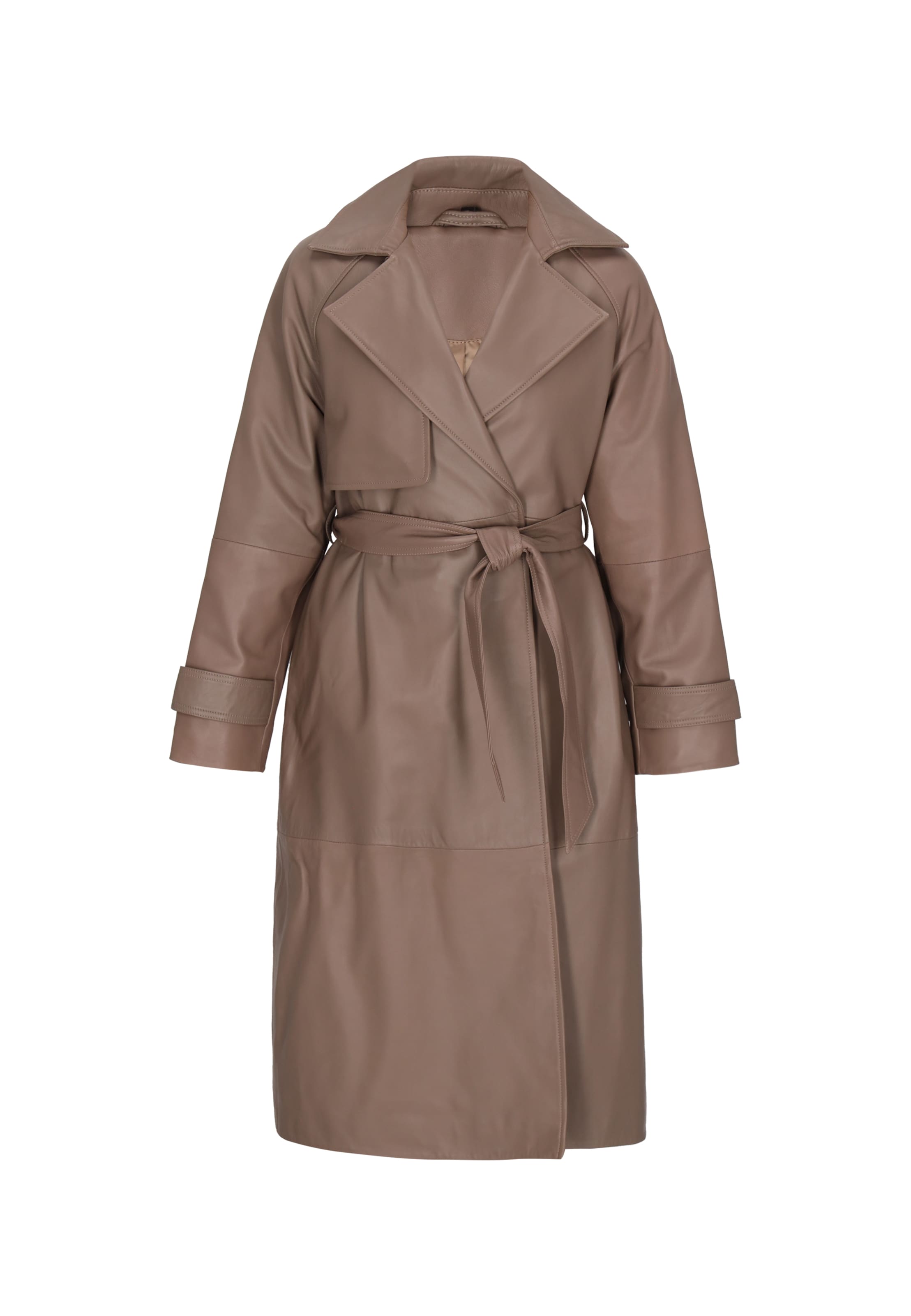 Manteau mi-saison DreiMaster Klassik en marron : devant