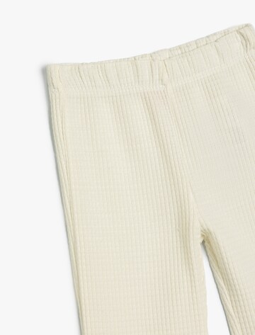 Koton Flared Broek in Beige