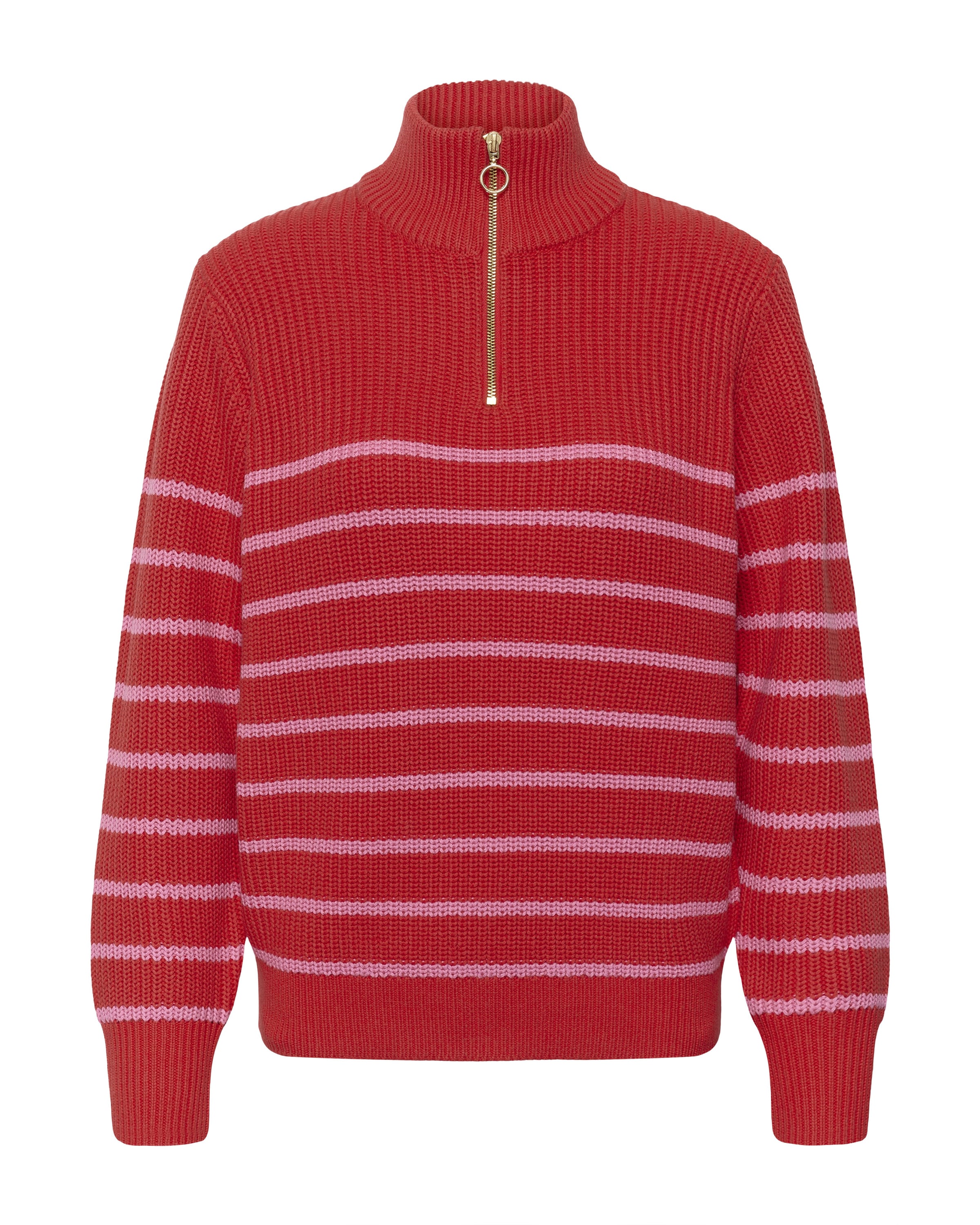 Kaffe Pullover 'Alioa' in Rot: Vorderseite