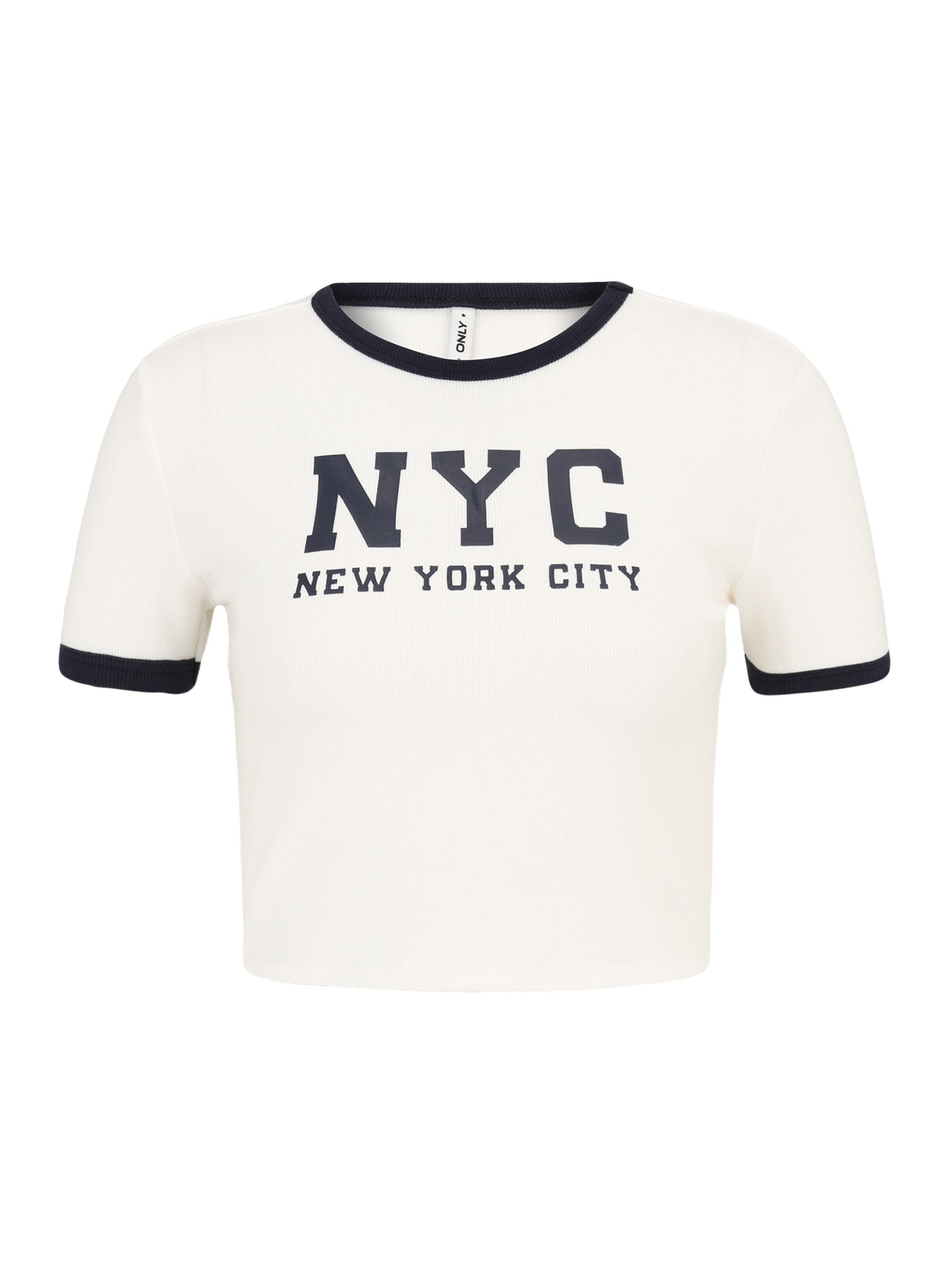 Only Petite Shirts 'ONLVIKKA' i hvid: forside