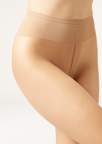 CALZEDONIA Fine Tights 'Second Skin' in Beige