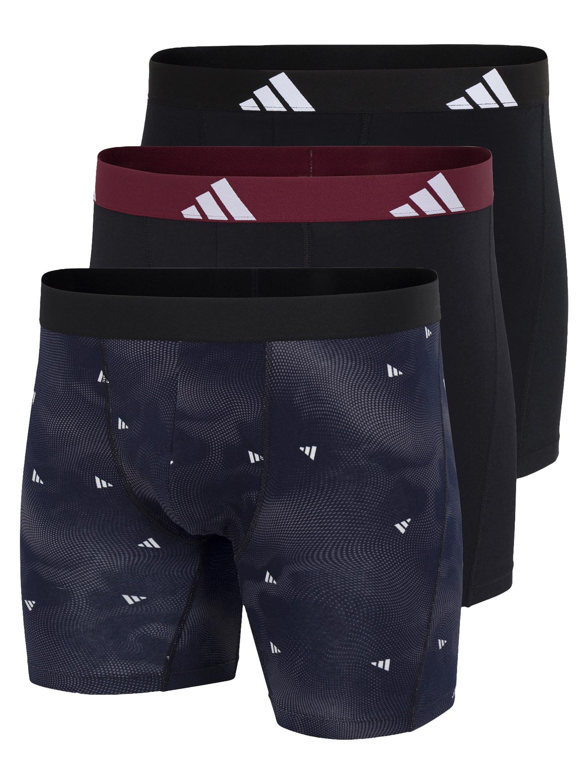 ADIDAS SPORTSWEAR Boxeralsók 'Active Flex' - fekete: elől