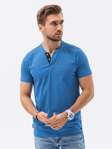 Ombre Shirt 'S1390' in Blauw: voorkant