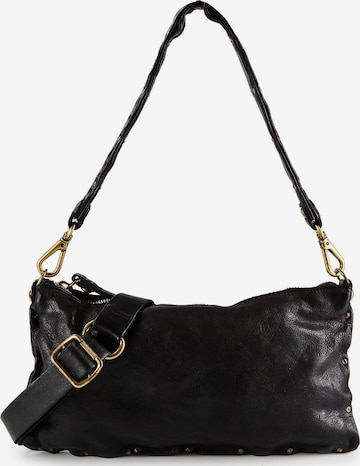Campomaggi Schoudertas 'Mara' in Zwart: voorkant