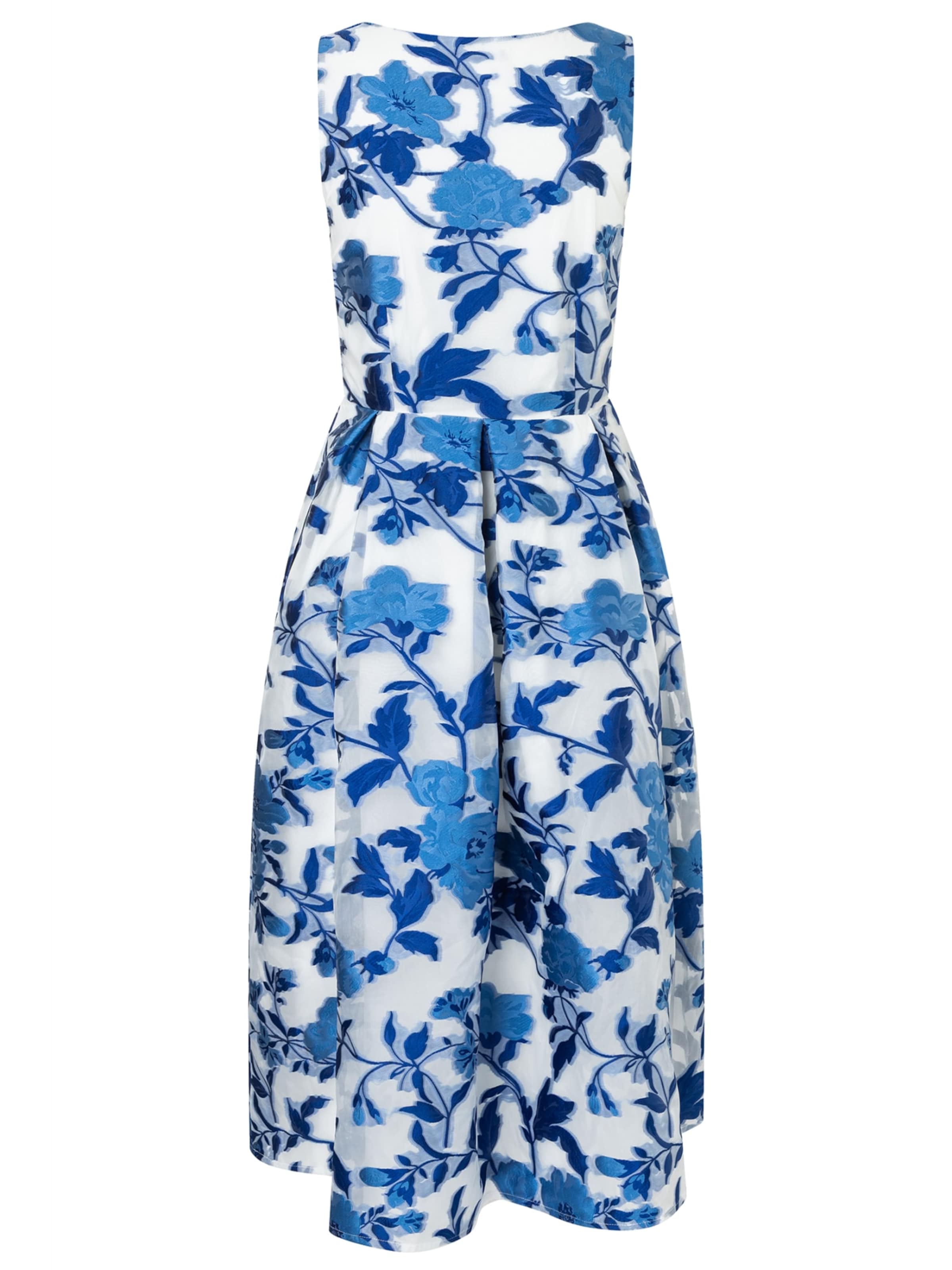 Ana Alcazar Midikleid ' Damia ' in Blau