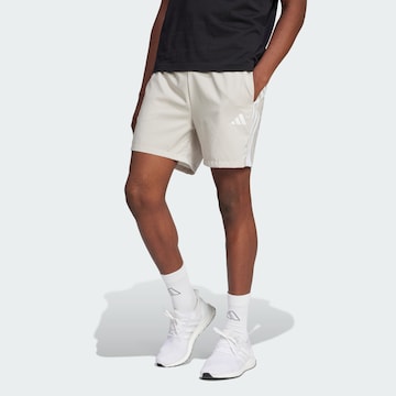 ADIDAS SPORTSWEAR Regular Sportbroek 'Essentials' in Grijs: voorkant