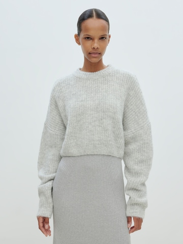 EDITED Sweater 'Yella' in Grey: front