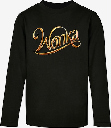 ABSOLUTE CULT Shirt 'Wonka' in Zwart: voorkant