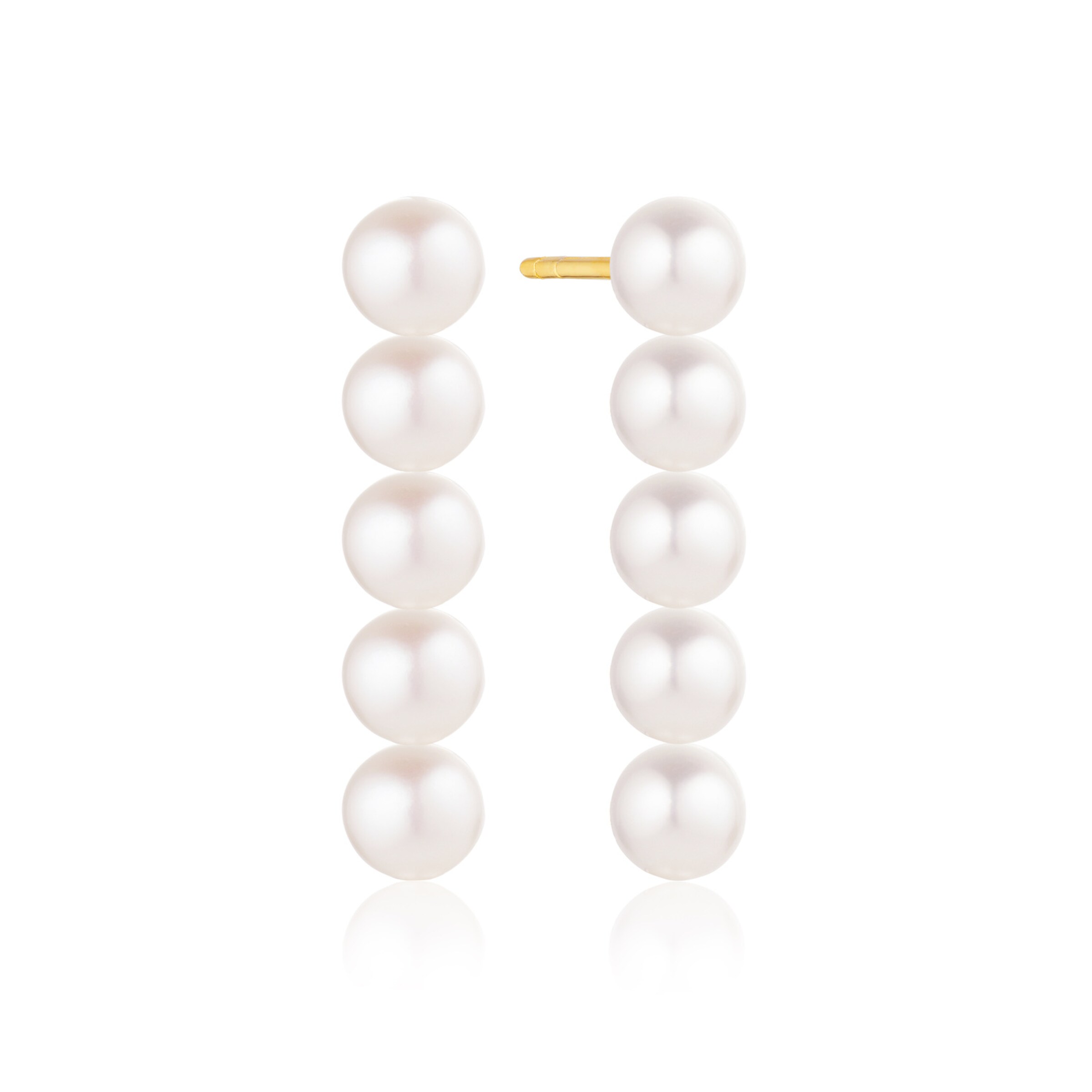 Sif Jakobs Earrings in White: front