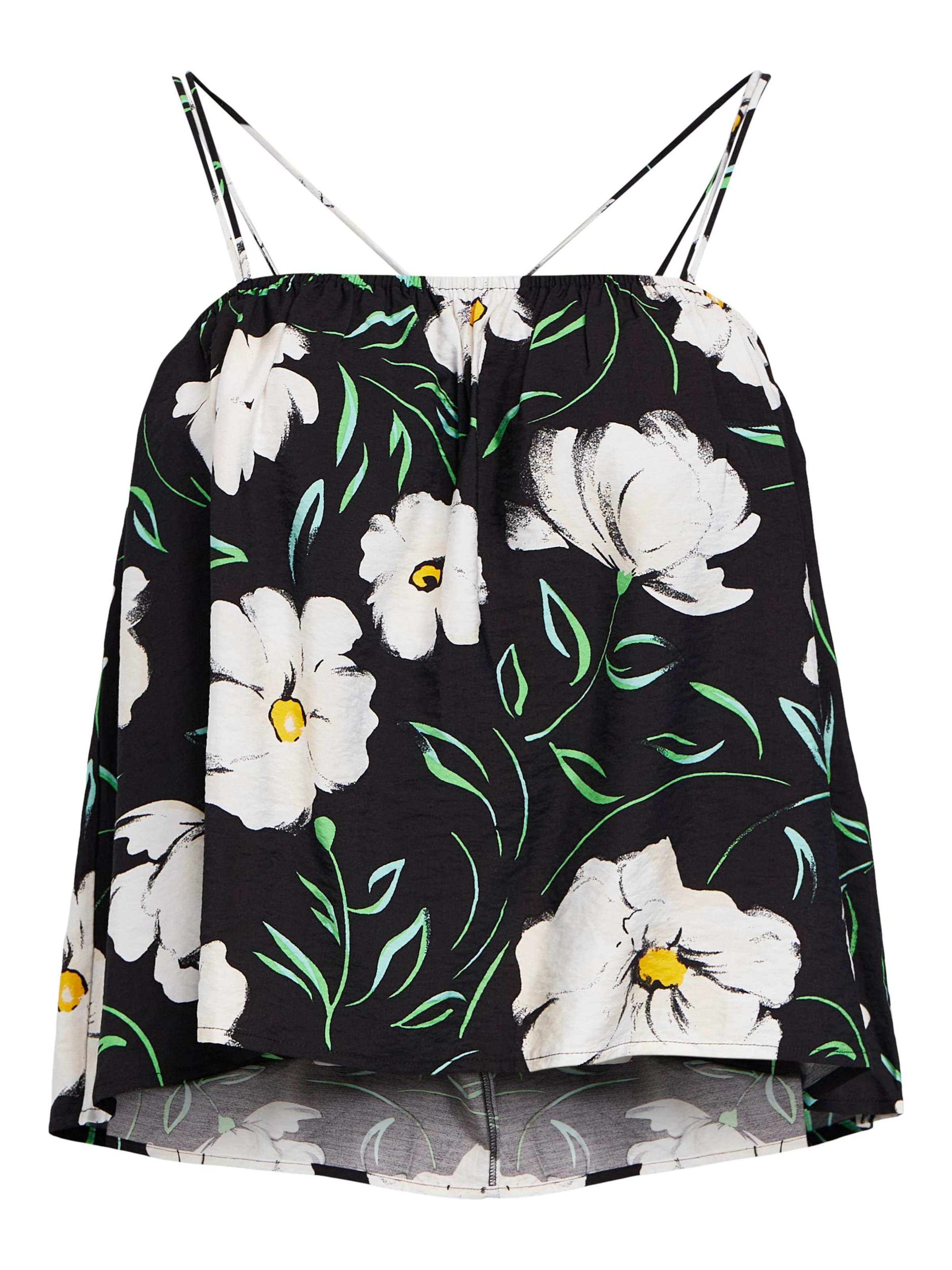 OBJECT Blouse 'HASINI' in Black: front