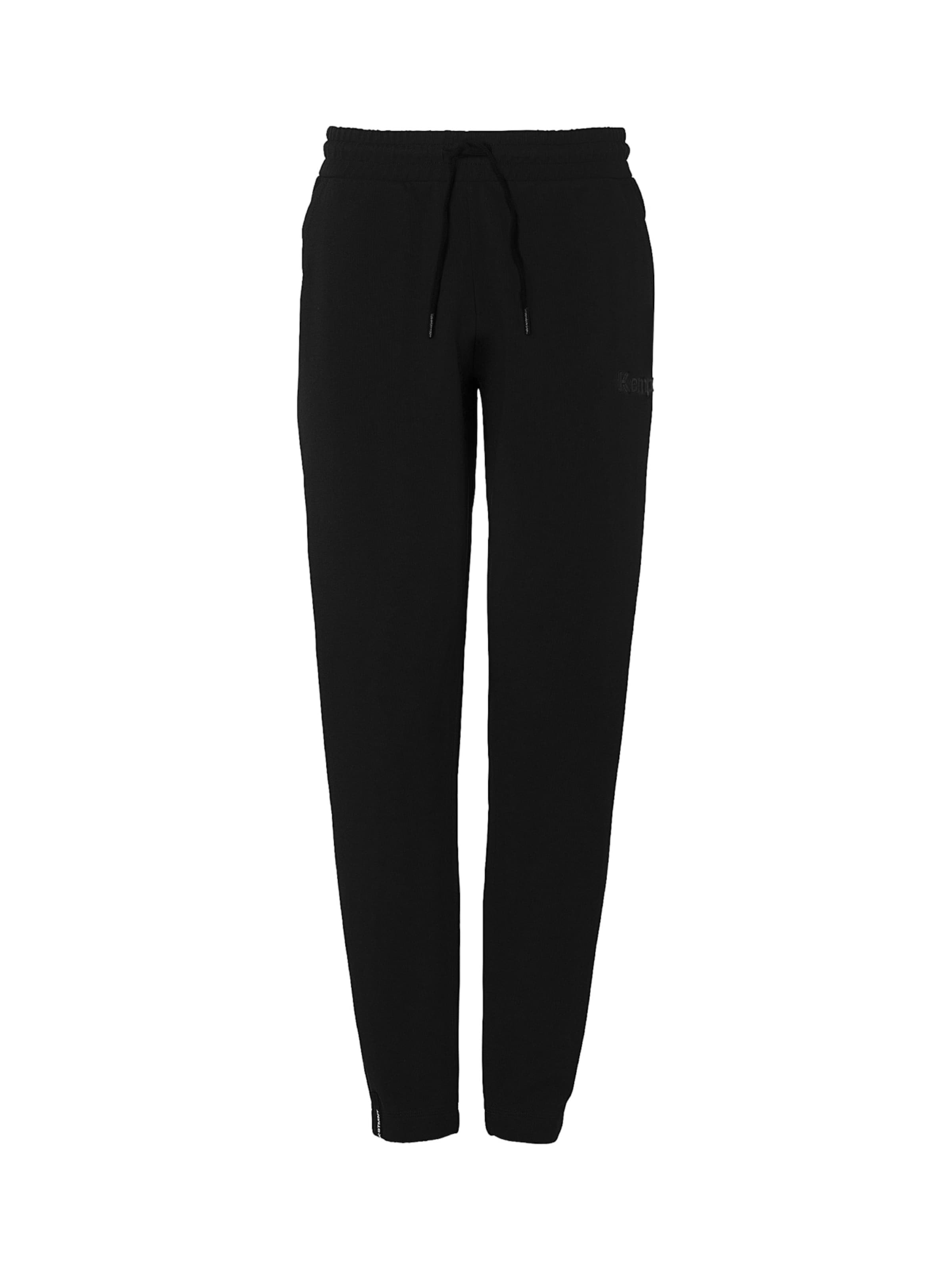 KEMPA Tapered Sportnadrágok - fekete: elől