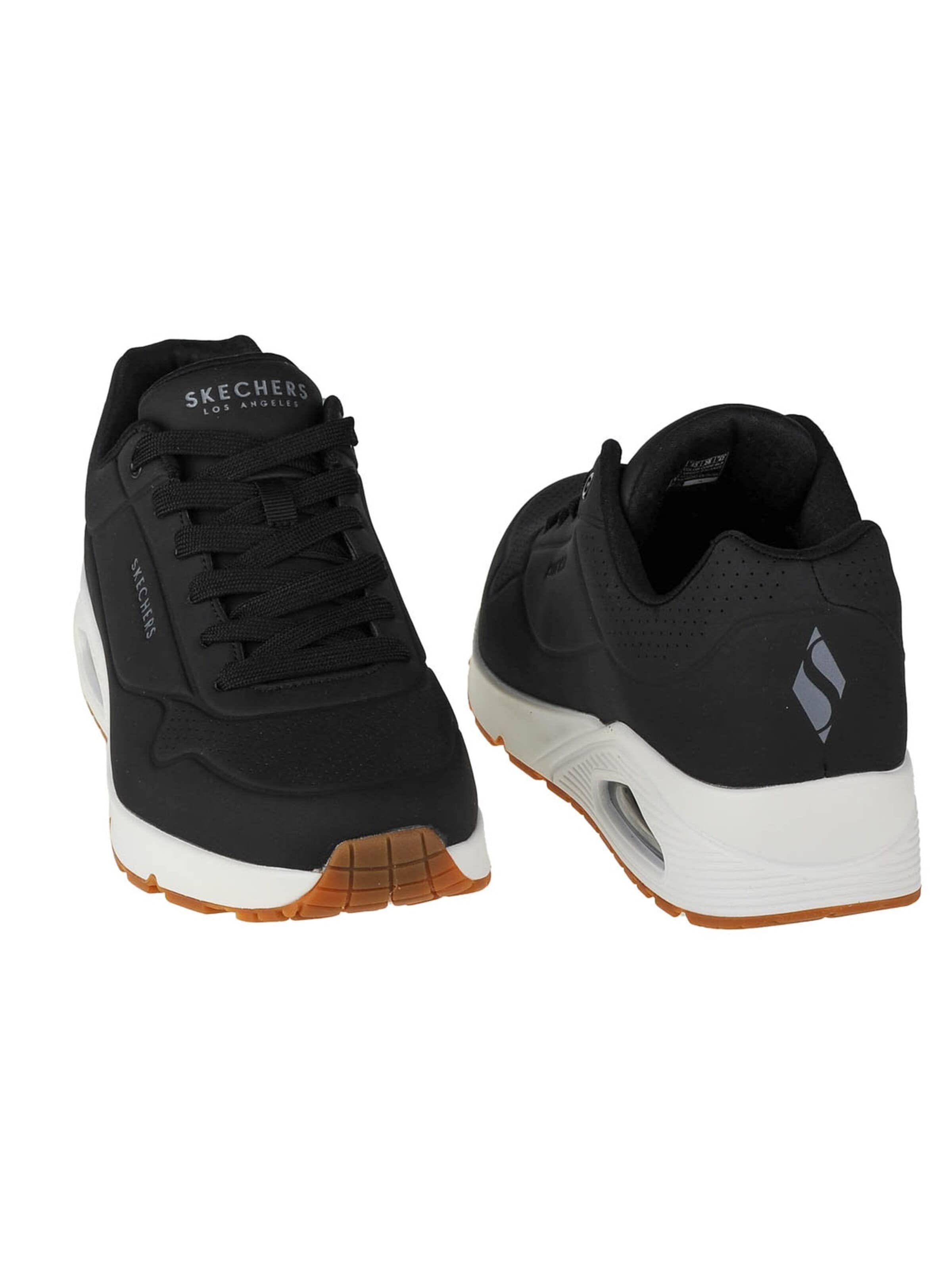 SKECHERS Sneakers laag 'Skechers Uno-Stand On Air' in Zwart