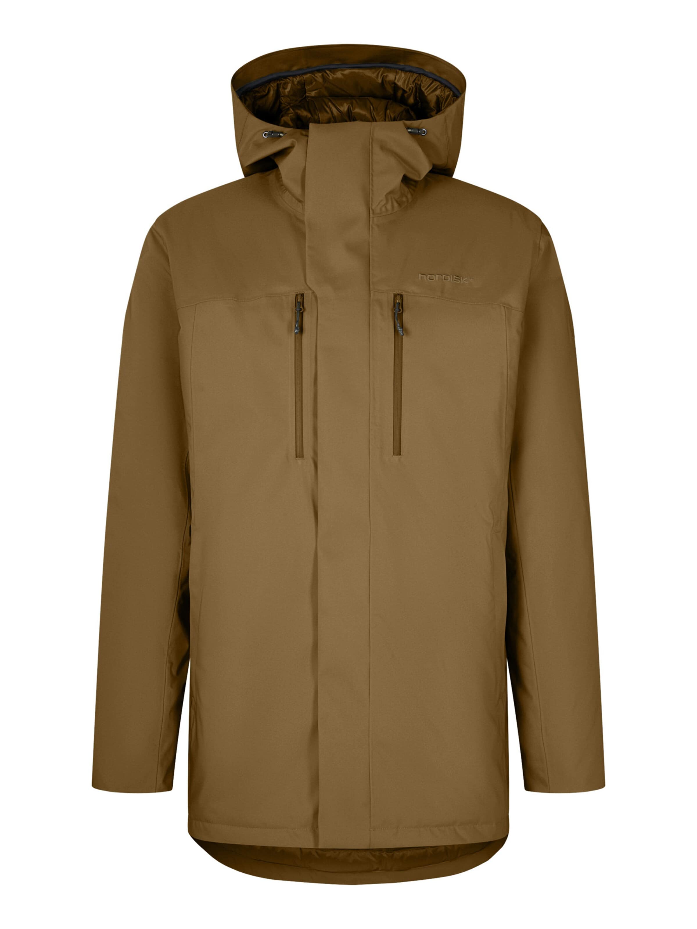 NORDISK Winterjacke 'Lauge'‌ in Braun: Vorderseite