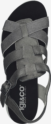 IGI&CO Strap Sandals in Grey
