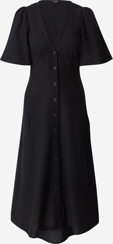 Monki Shirt Dress in Black: front