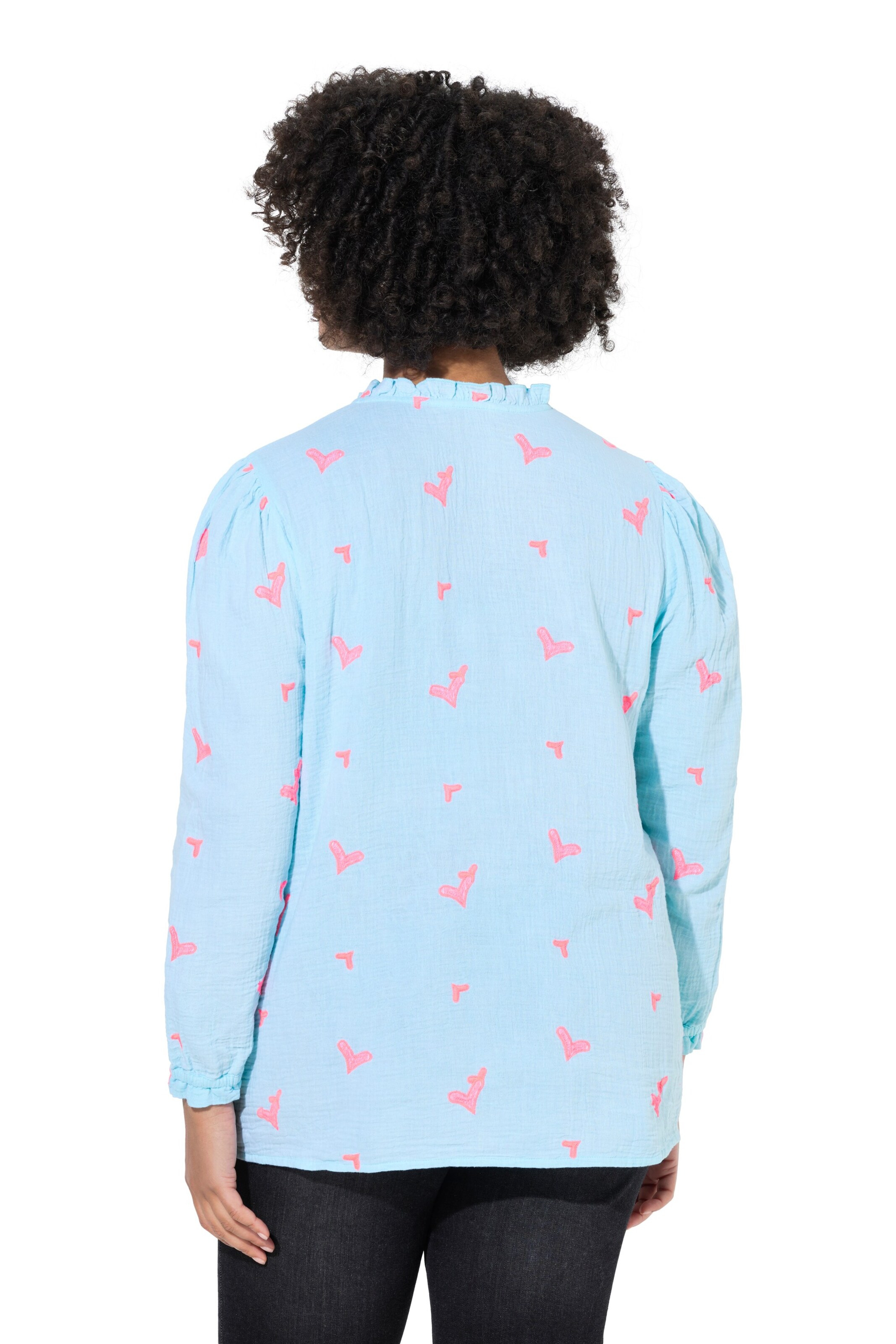 Angel of Style Blouse in Blue