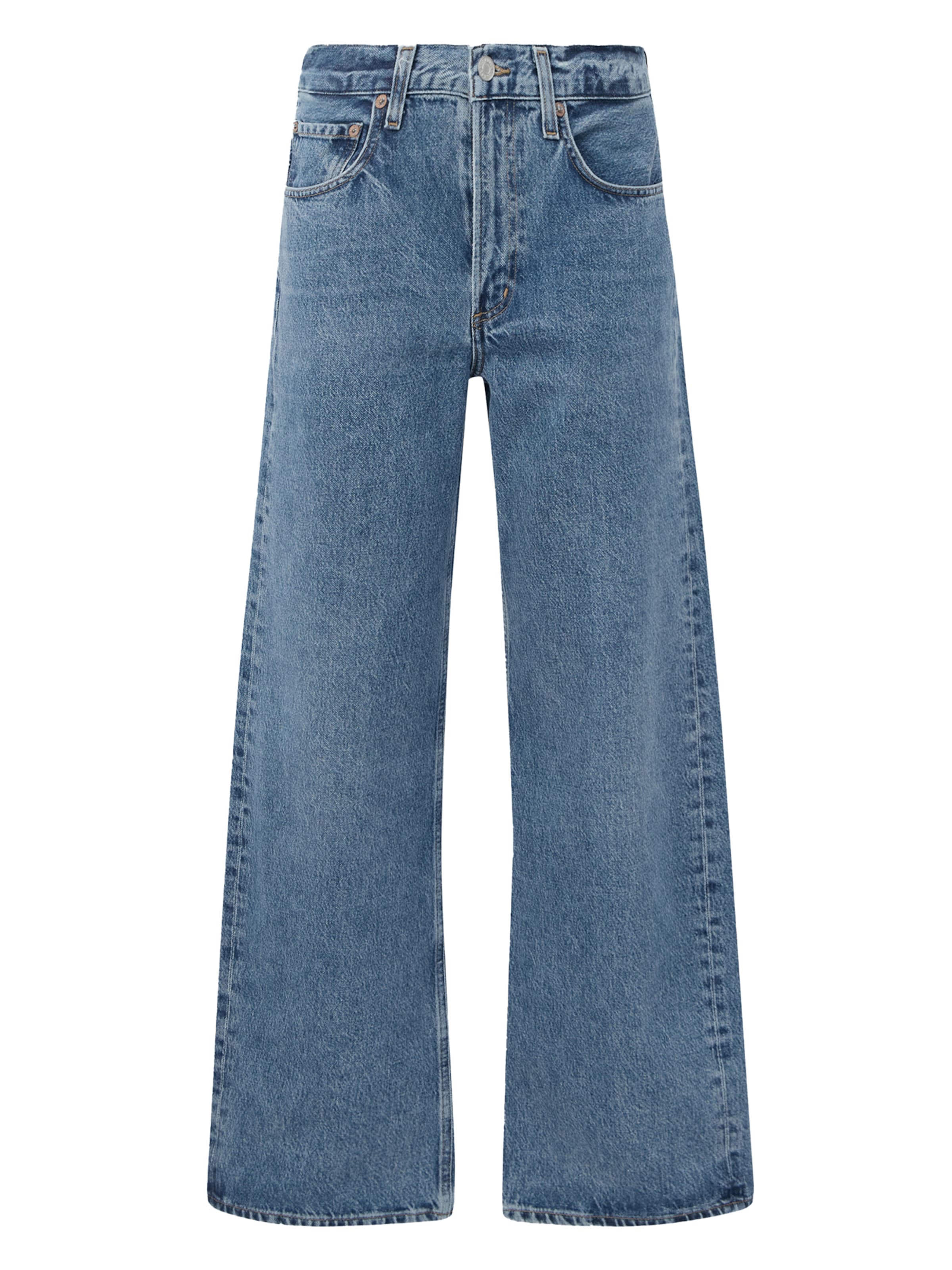 Wide leg Jeans di AGOLDE in blu: frontale