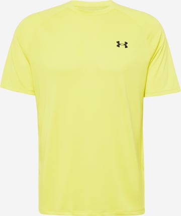 UNDER ARMOUR Funkční tričko 'Tech 2.0' – žlutá: přední strana