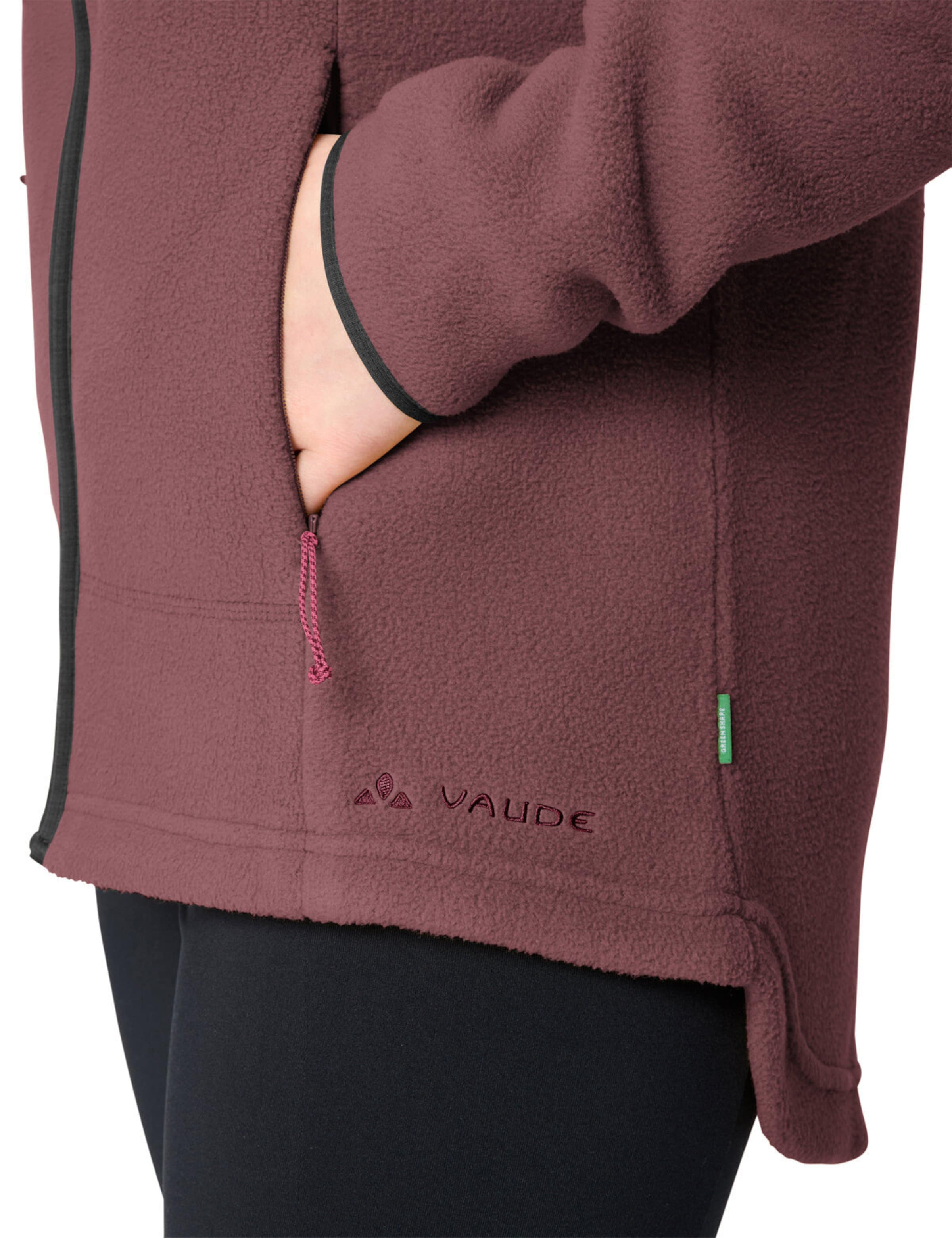 VAUDE Funktionsfleecejacke 'Neyland II' in Rot