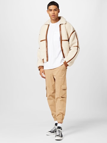 Hailys Men Tapered Cargobyxa 'Pino' i beige